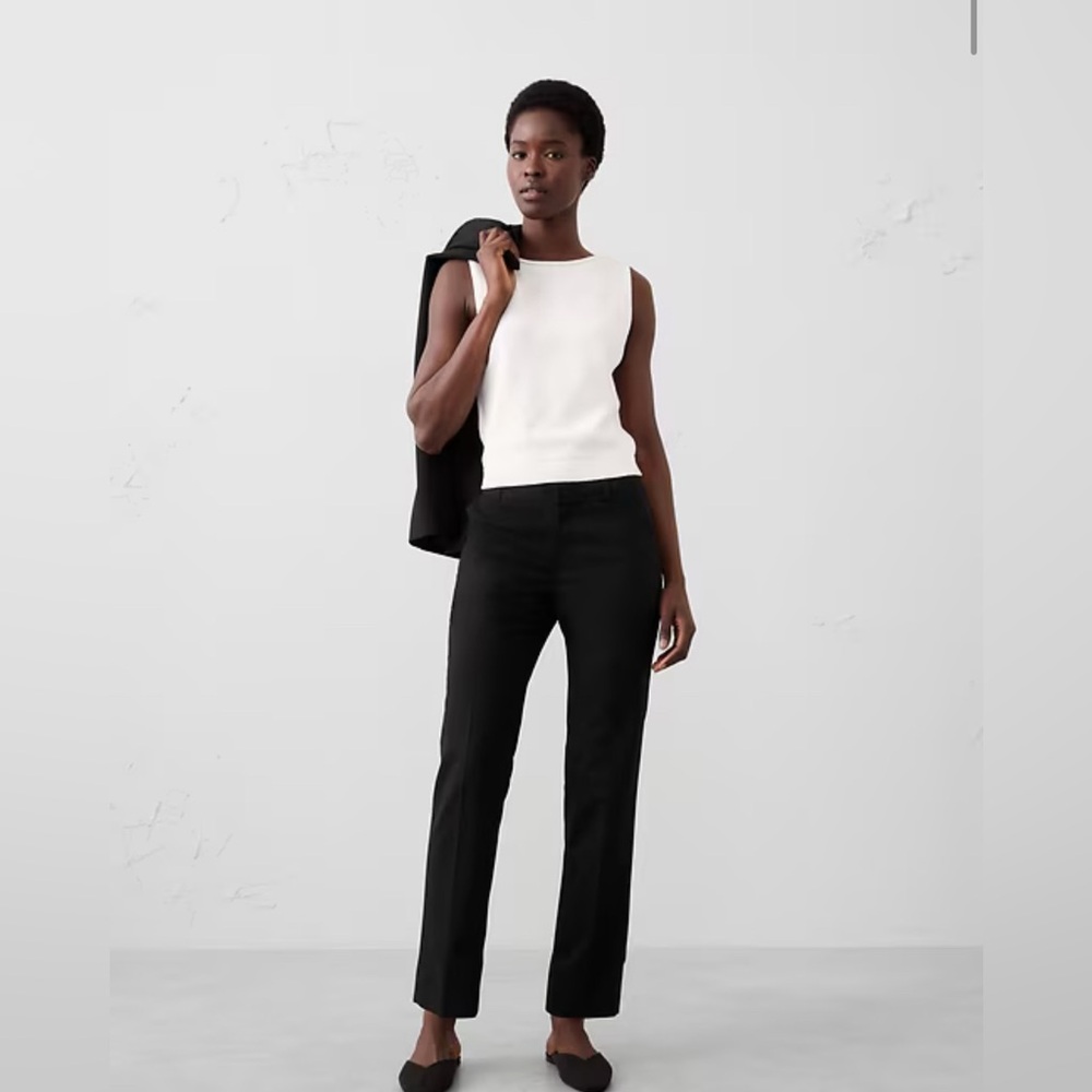 Banana Republic Black Straight Leg Pants